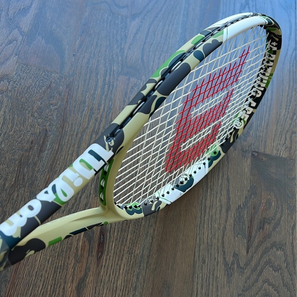 NEW • Bape x Wilson Tennis Racket • Grip 2 - Picture 3 of 14